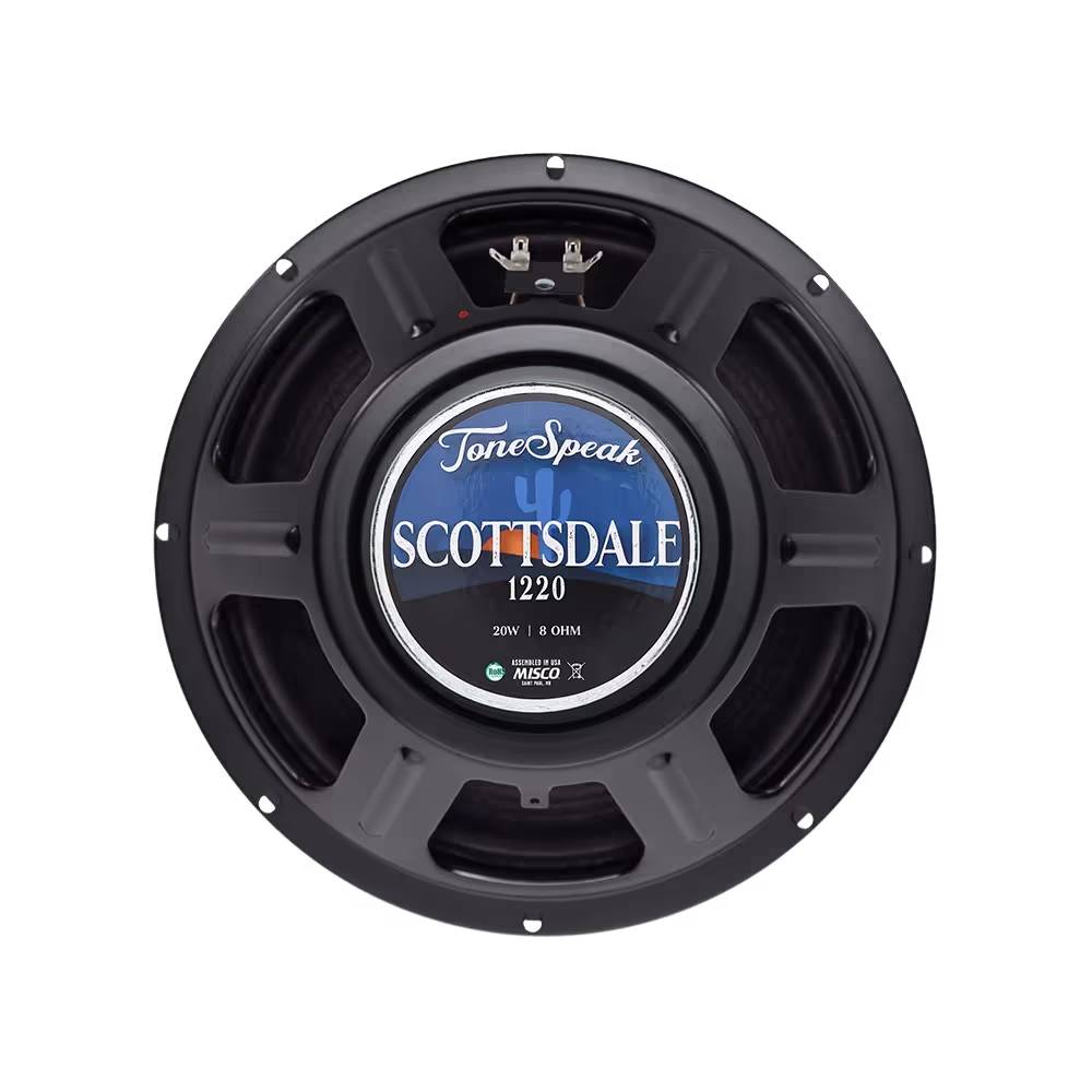 The ToneSpeak Scottsdale 1220 electric guitar speaker