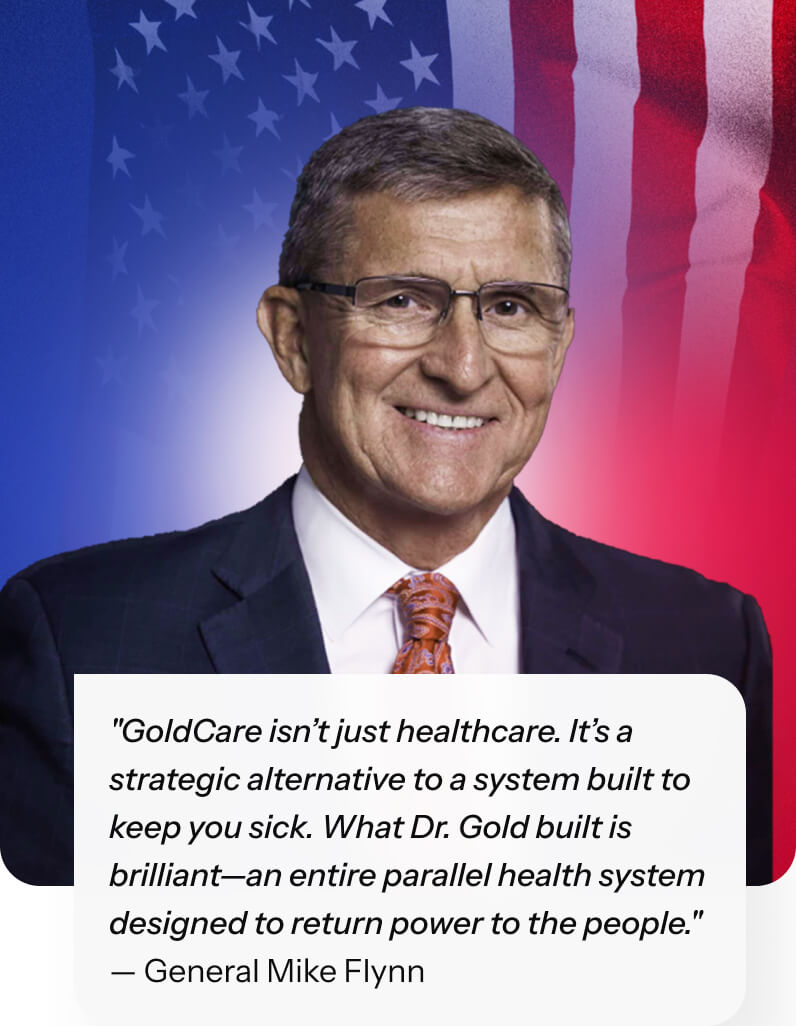 "GoldCare provides holistic wellness and healthcare solutions, including Ayurveda, Yoga Therapy, Naturopathy, Nutrition, and Native American Medicine, offering ethical, preventive, and functional medicine without a social agenda." — Dr. Anthony B. James