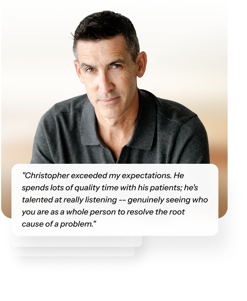 "GoldCare provides affordable, patient-centered care with trusted doctors, transparent pricing, and holistic, root-cause treatments—giving you the freedom to take charge of your health while aligning with your values. Empowering you with true healthcare freedom." — Dr. Navin Hettiarachchi, Ph.D., DNM