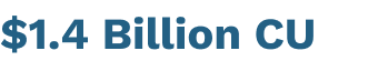 1.1 Billion credit union logo