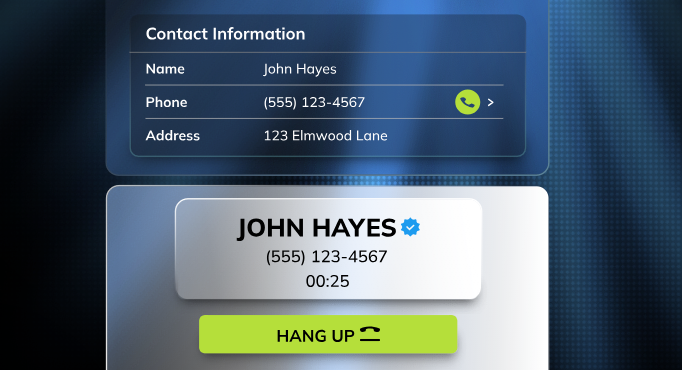 A screenshot from the Espresso Agent’s Dialer