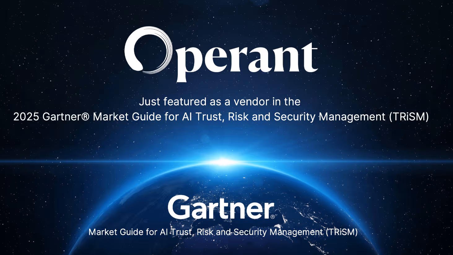 Operant featured in Gartner's Market Guide for AI Trust, Risk, and Security Management (TRiSM)