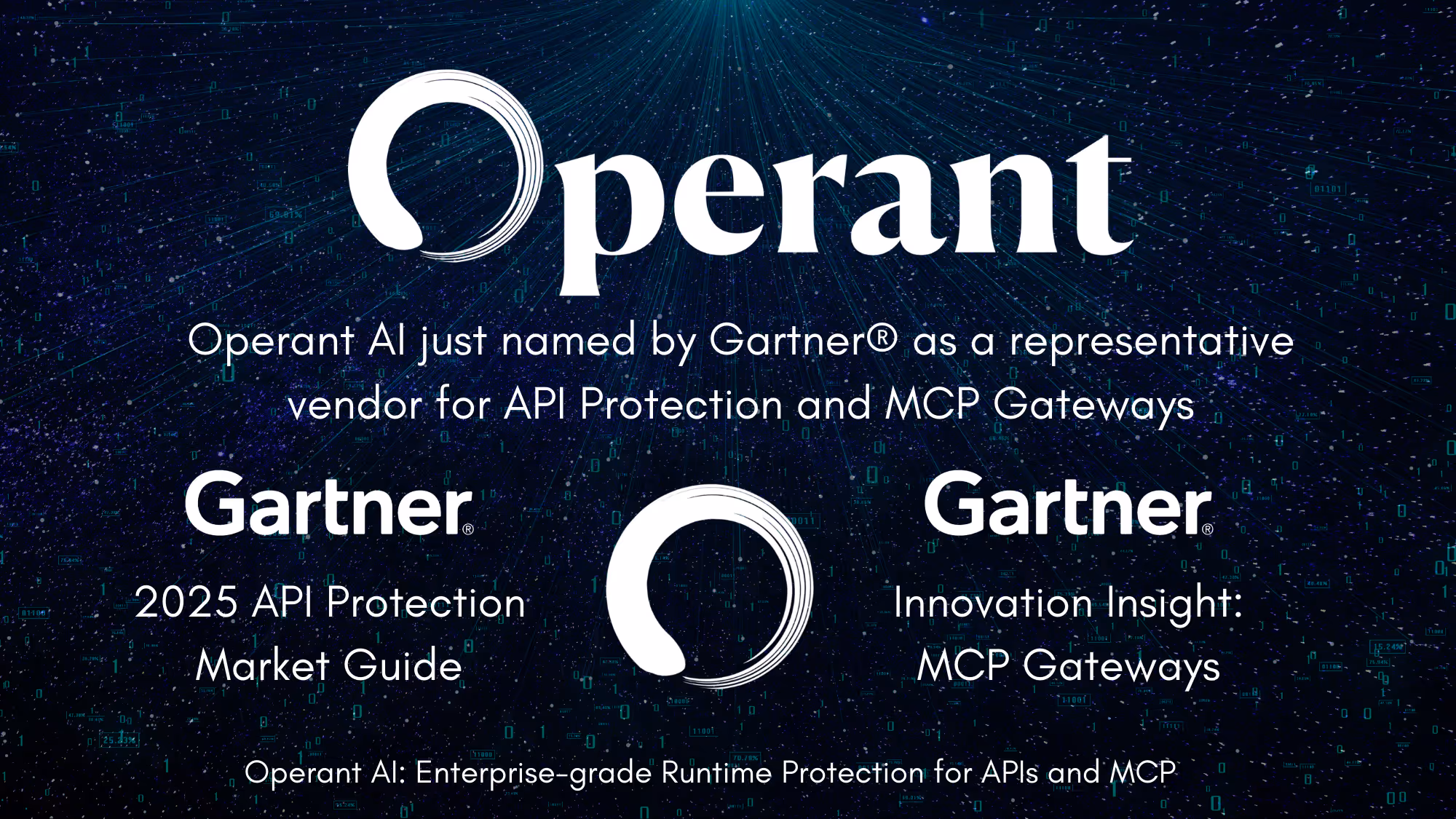 Operant AI Featured in Gartner's 2025 Market Guide for API Protection and Innovation Report: MCP Gateways