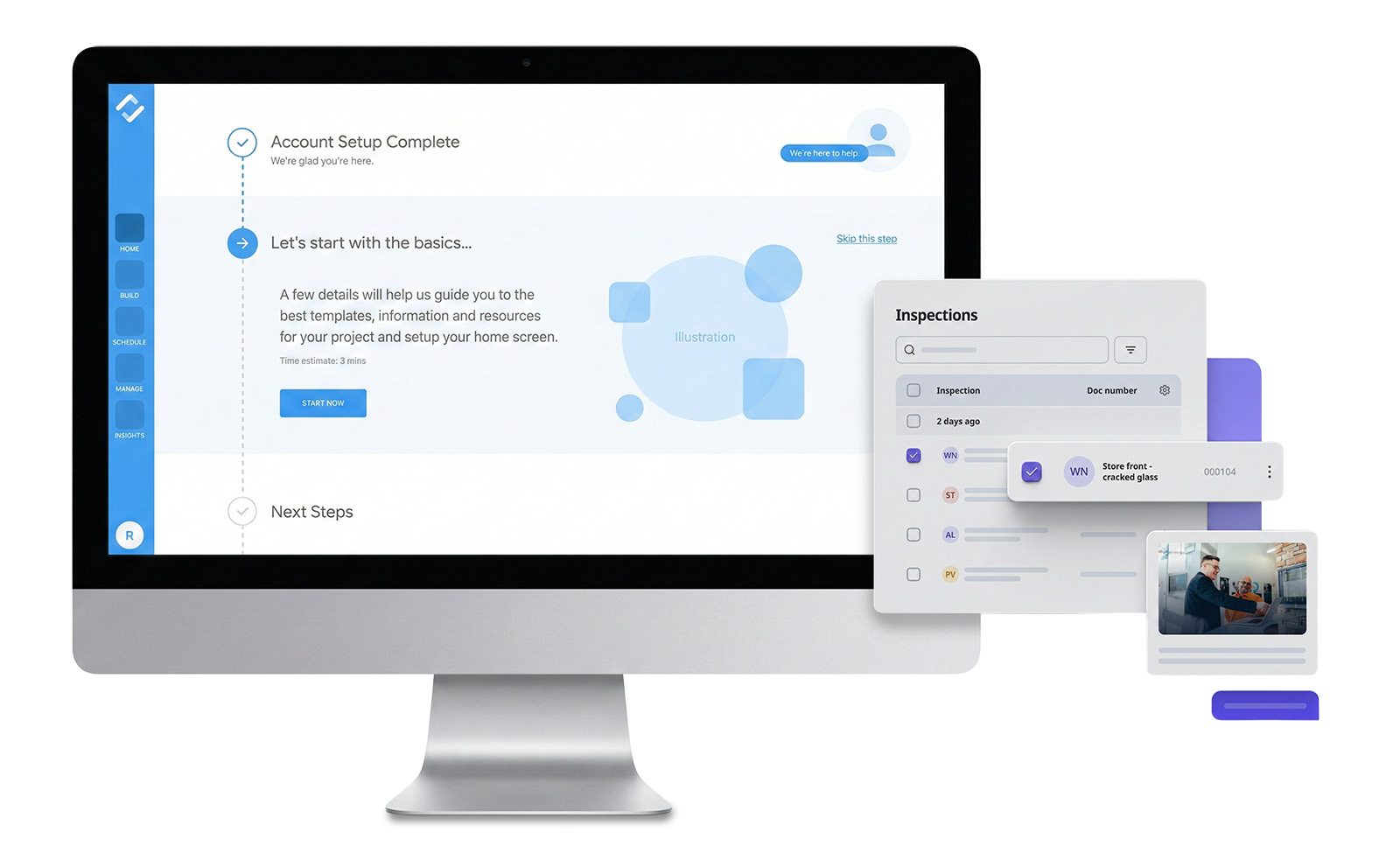 iAuditor on mobile and tablet