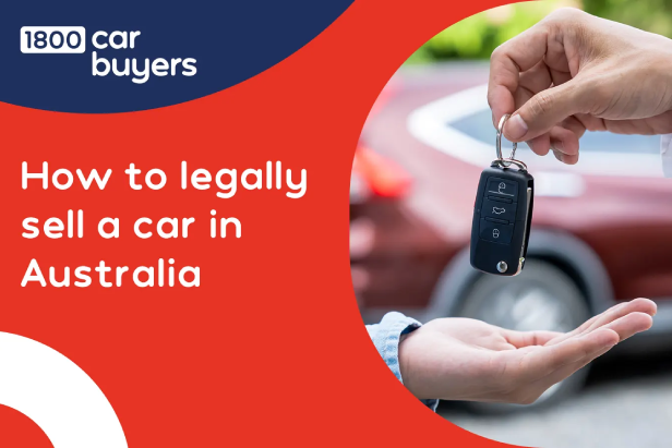 A wide, banner-style vector illustration. In the centre, two hands reach toward each other — the right hand is holding out a car key, the left hand is about to take it. 