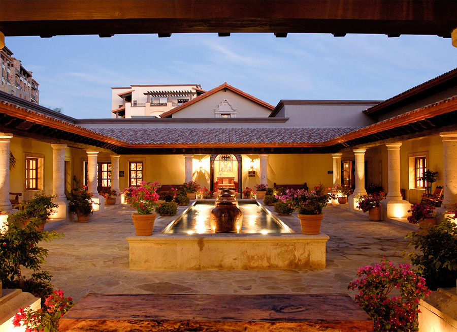 Chapel Courtyard