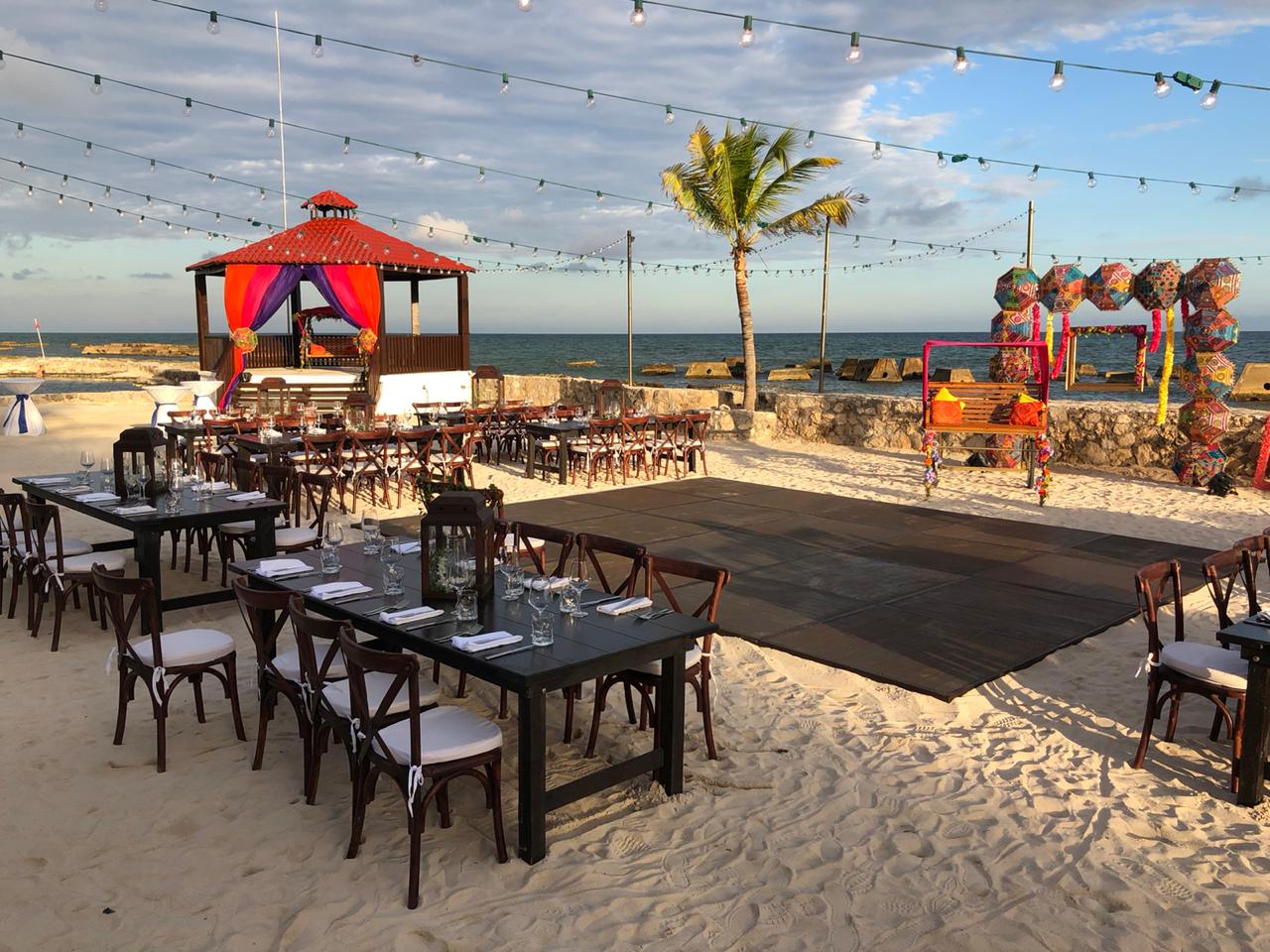 White Beach Gazebo