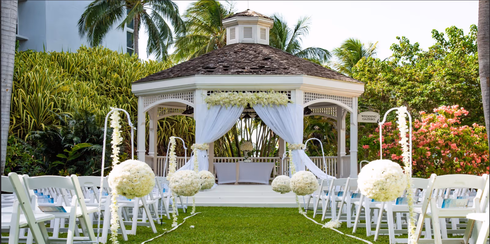 Wedding Gazebo Lawn