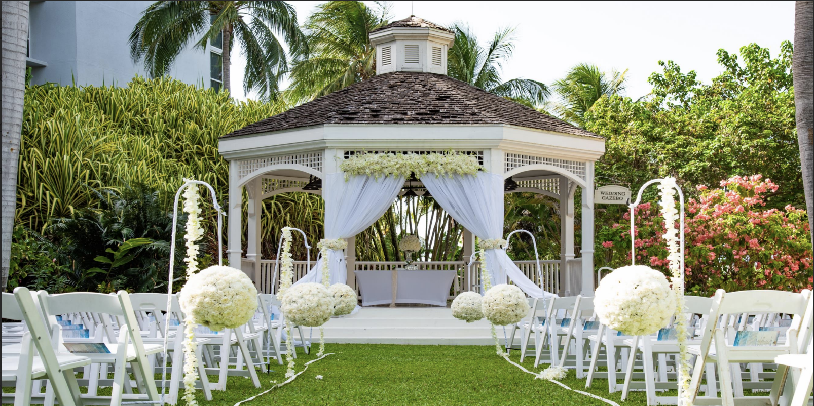 Wedding Gazebo Lawn