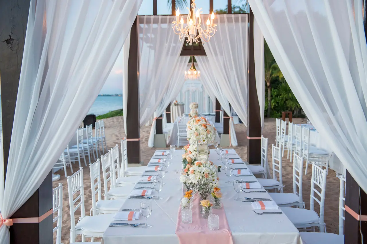 Beach Reception Setup