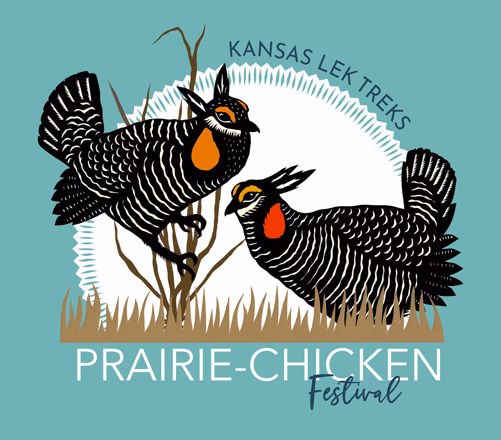 Prairie Chicken artwork by Angie Pickman