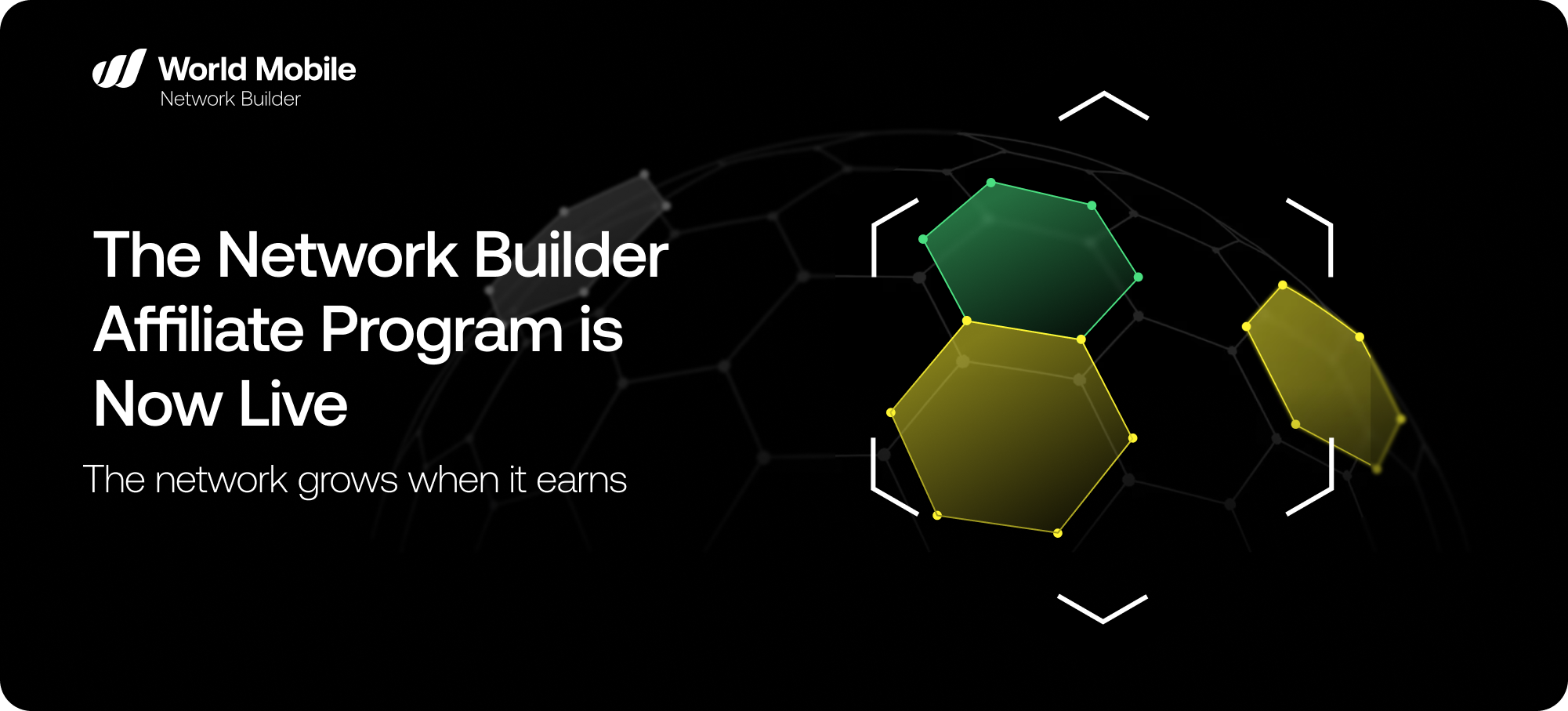 The Network Grows When It Earns: Introducing the Network Builder Affiliate Program