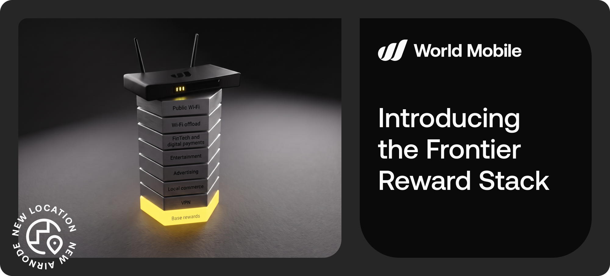 The Frontier Reward Stack: A Fixed Base Reward and More Opportunity as the Network Grows 