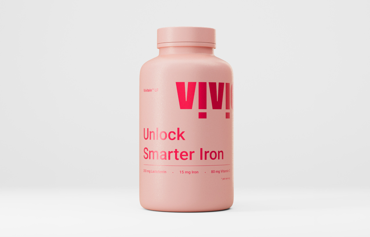 Vivitein LF Unlock Smarter Iron capsules