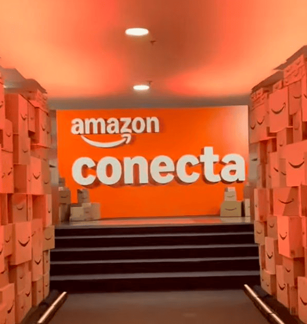 Contabilidade no evento da Amazon Conecta
