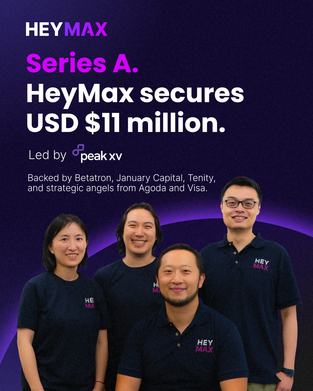 HeyMax Secures US$11 Million Series A to Accelerate Product Development and Regional Expansion