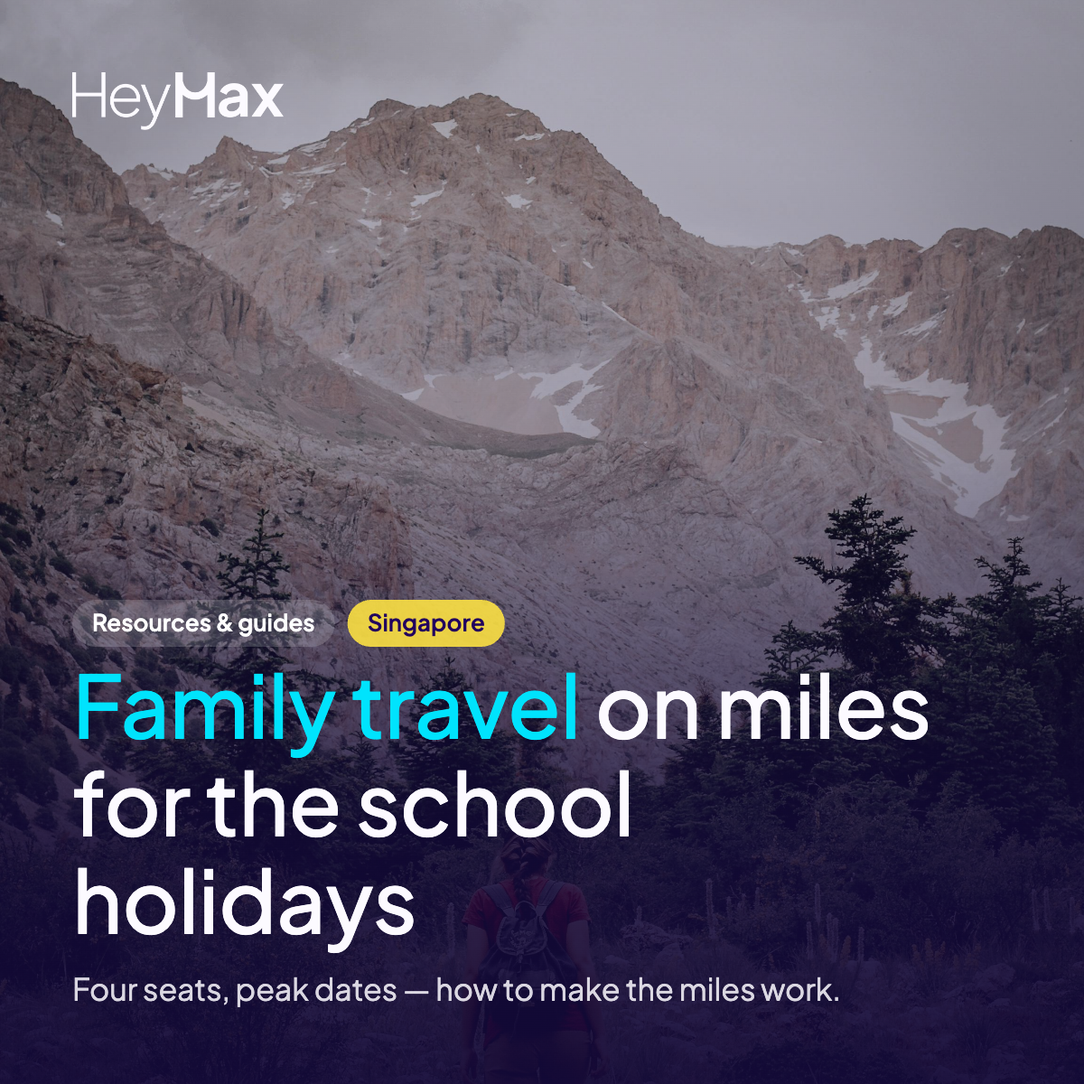 A Family Miles Plan For Singapore School-Holiday Travel