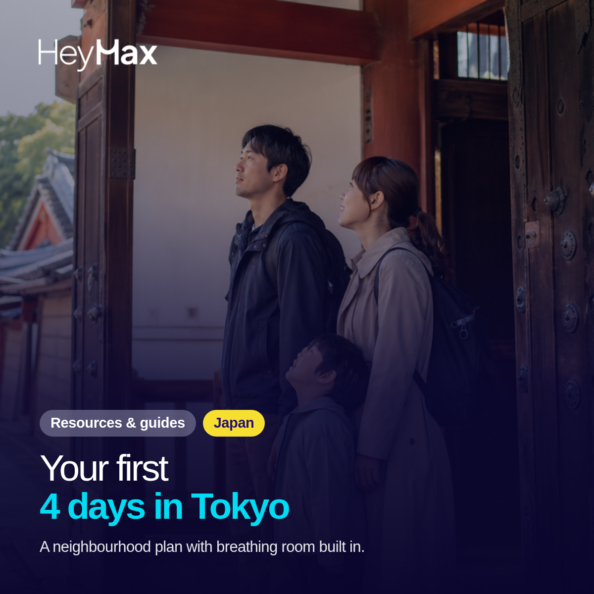 A Tokyo Itinerary for First-Timers: 4 Days Without the Cross-City Rush