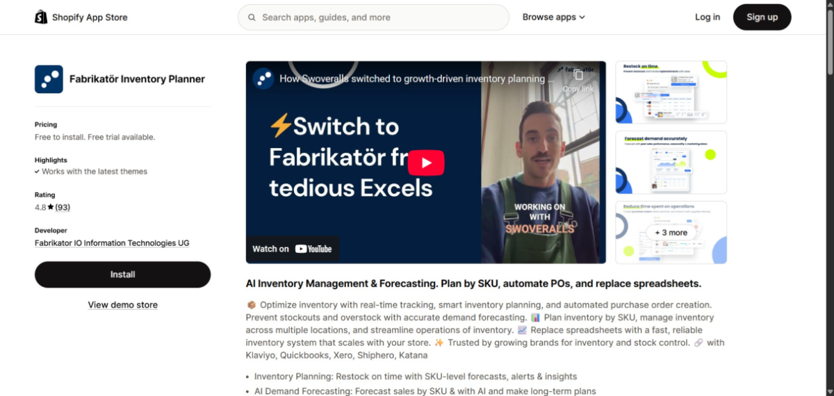 Fabrikator product page 