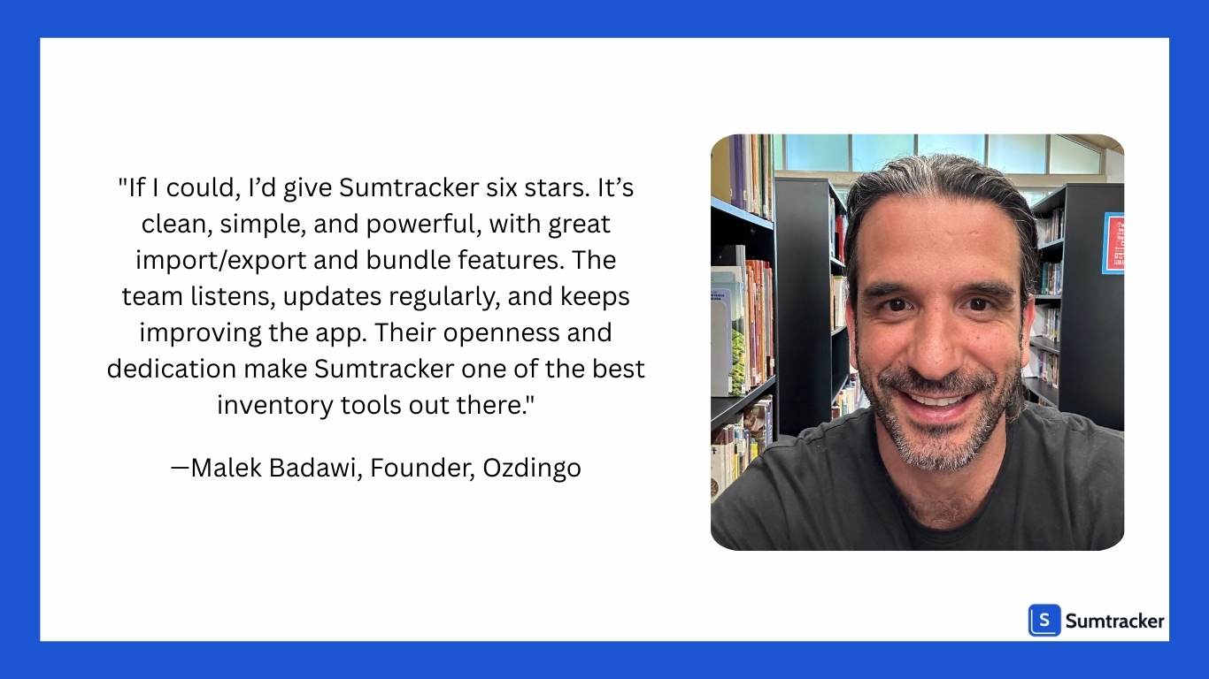 Sumtracker customer testimonial