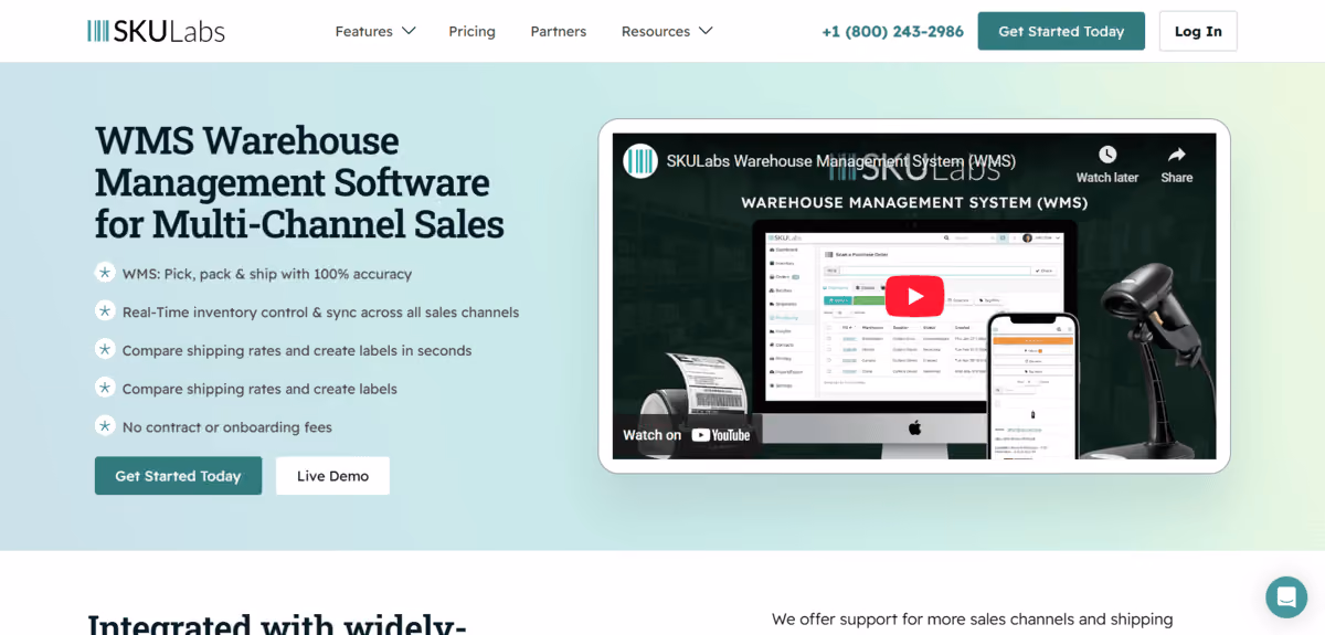 SKULabs homepage