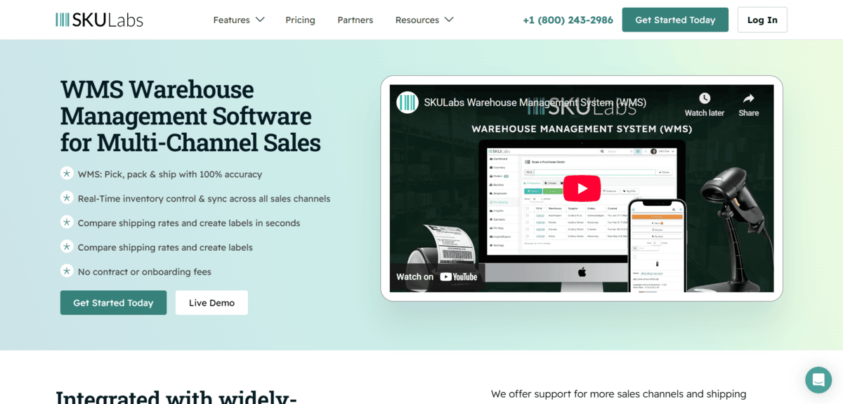 SKULabs homepage