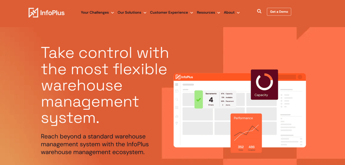 Infoplus homepage 