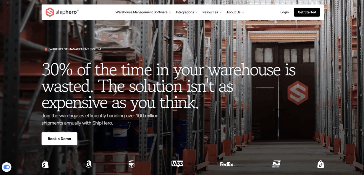 Shiphero homepage 