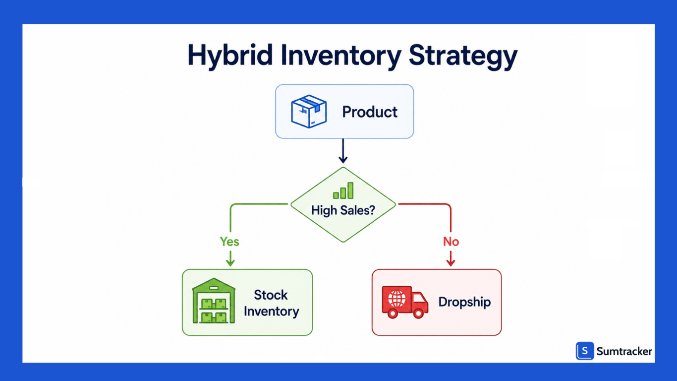 The Hybrid Approach: Combining Dropshipping and Your Own Inventory