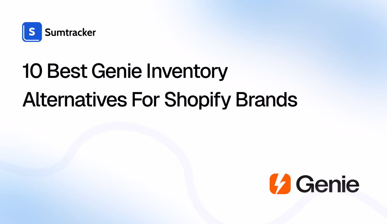 10 Best Genie Inventory Alternatives for Shopify Brands