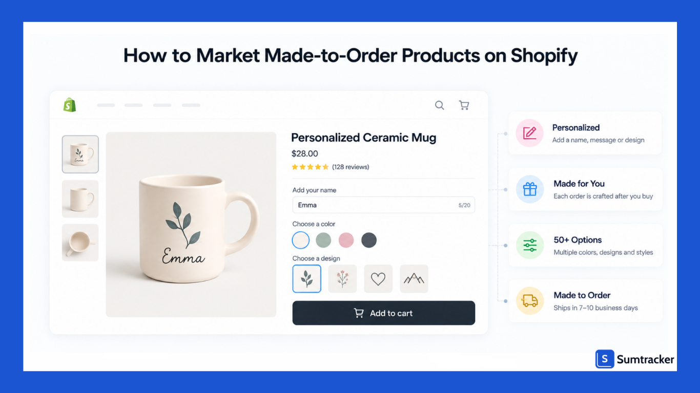 Market Made-to-Order Products on Shopify