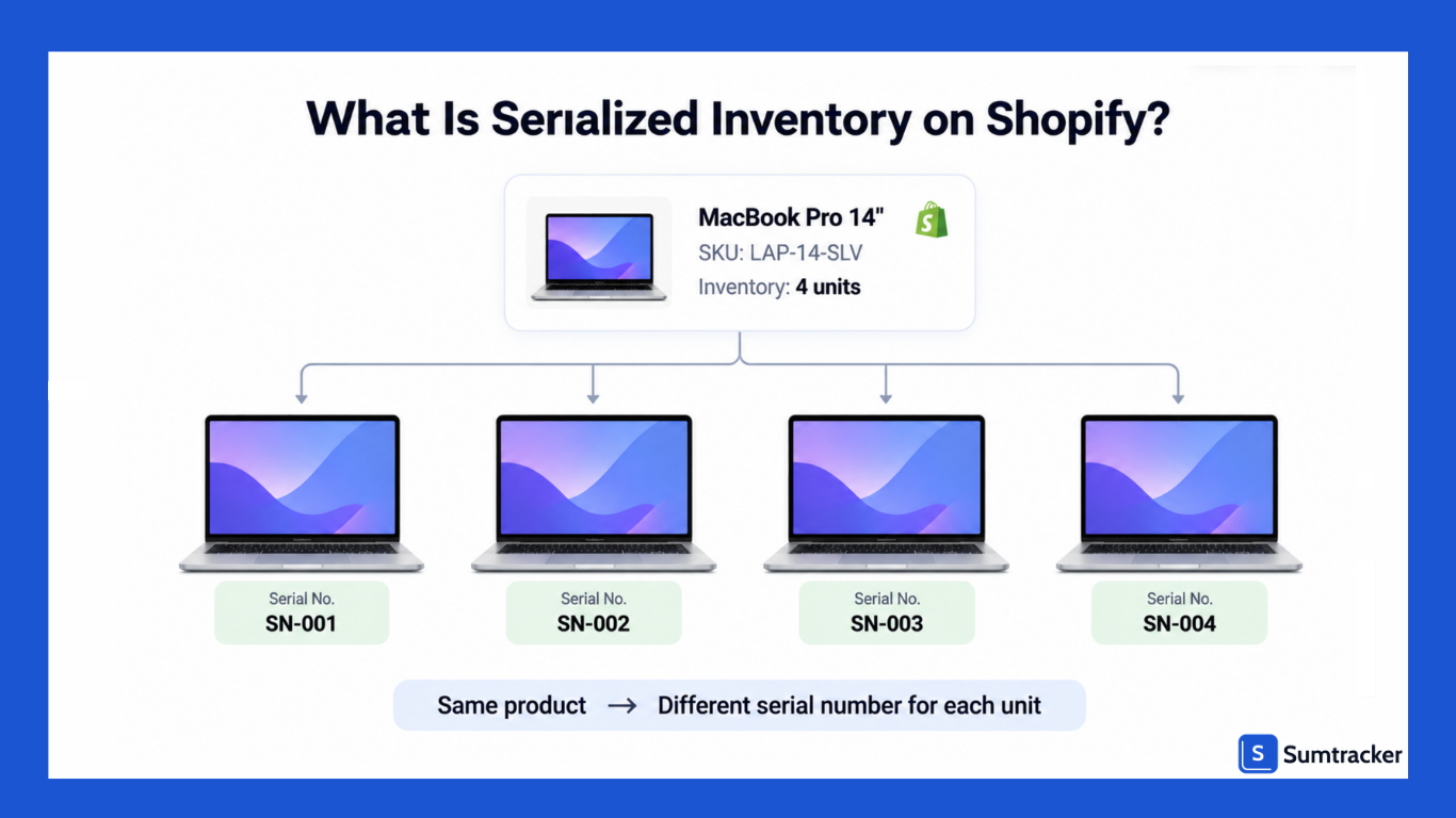 Serialized Inventory on Shopify