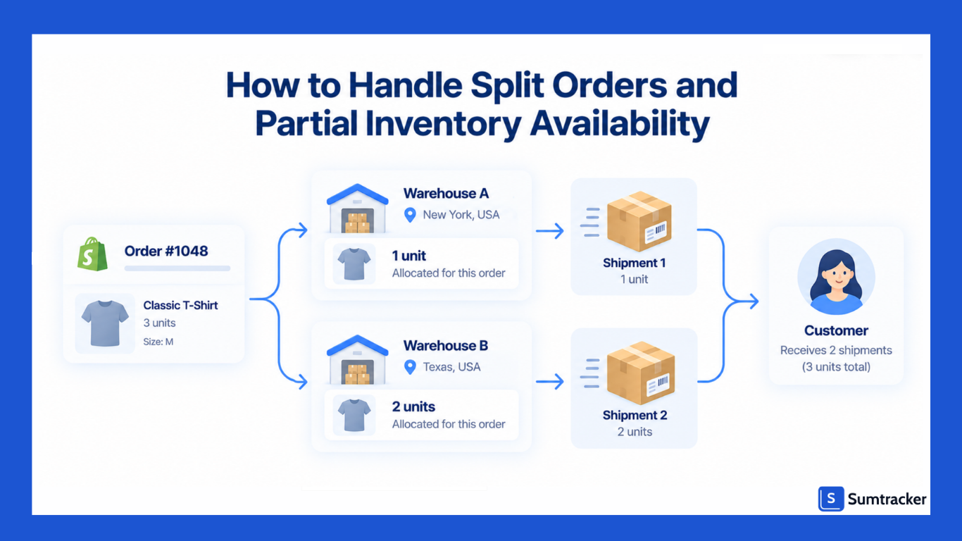 Handle Split Orders and Partial Inventory Availability