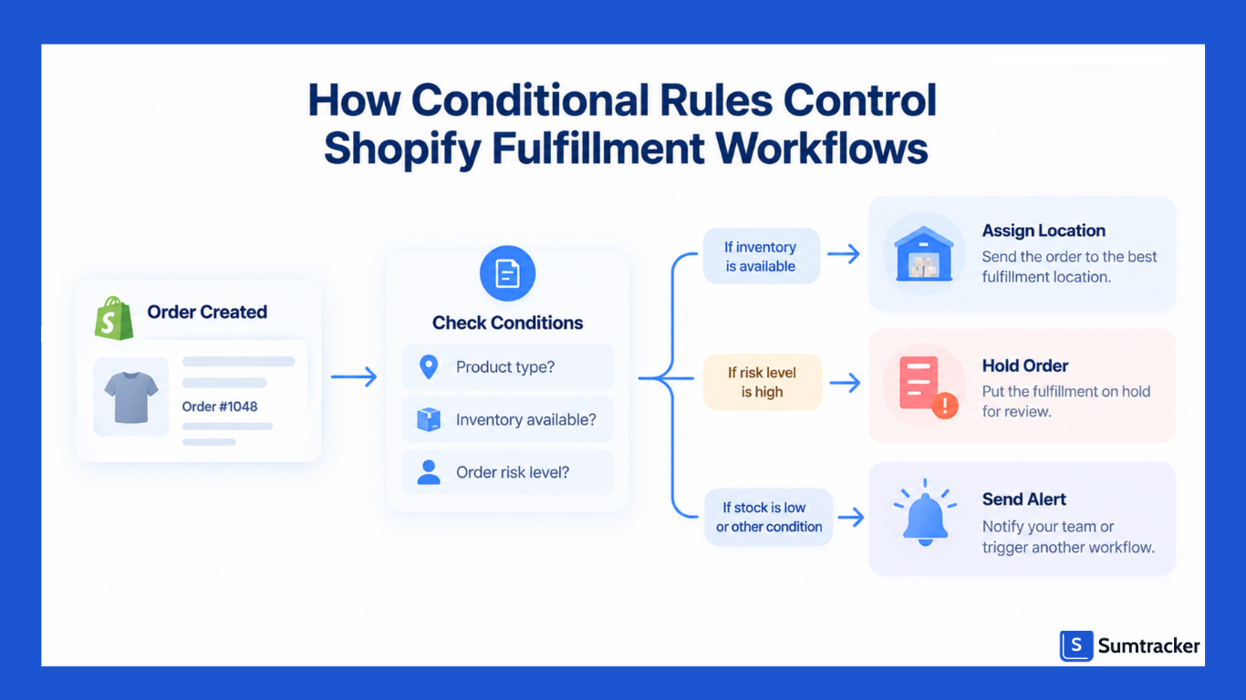 Conditional Rules Control Shopify Fulfillment Workflows
