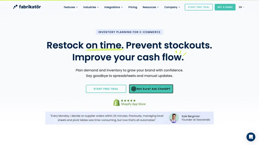 Fabrikator homepage