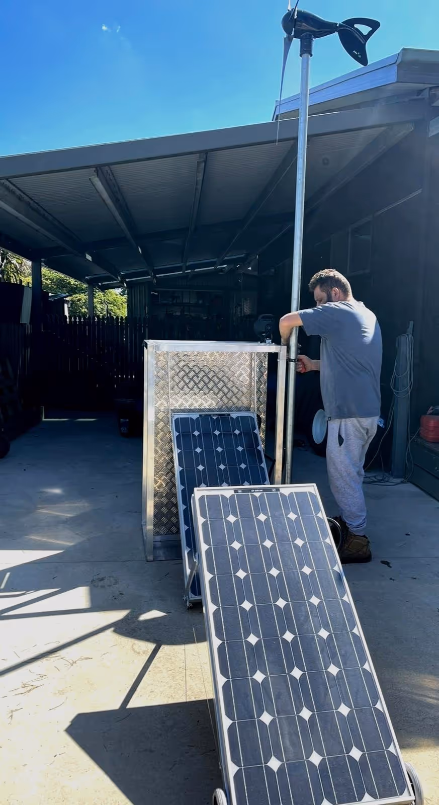 Mini PHNXX stand-alone power system completed for field trial at a Victorian dairy farm