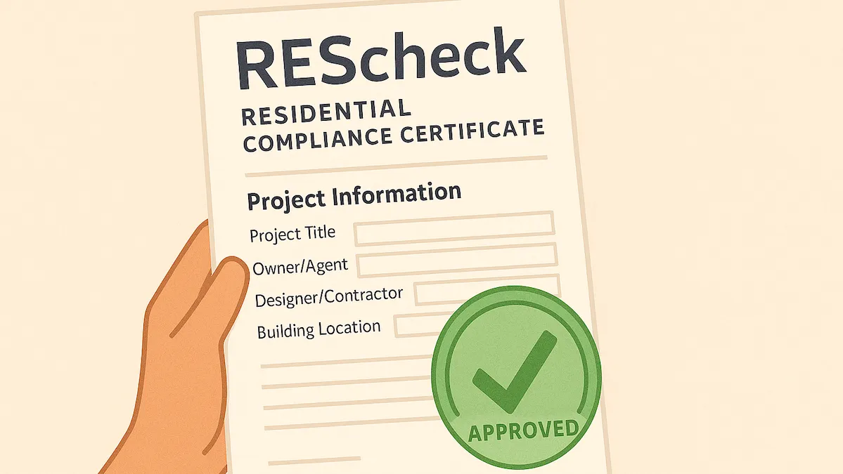 REScheck Approved