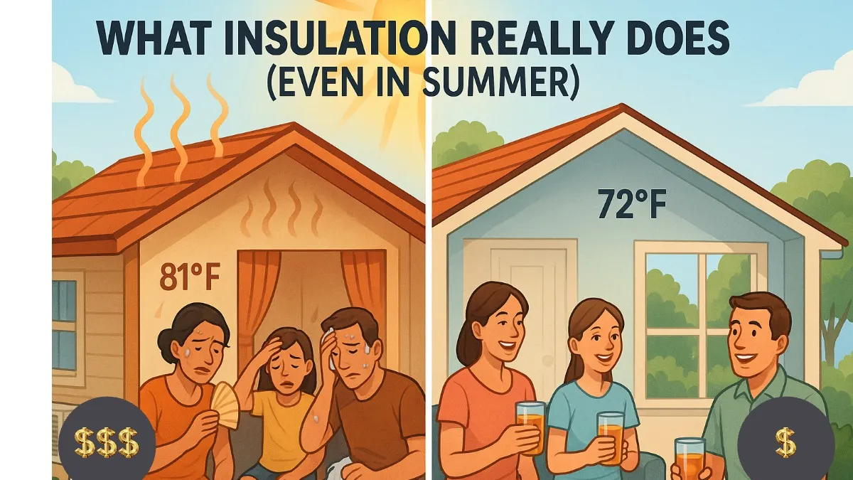 How Insulation Actually Works—and Why Your House Might Be Bleeding Energy