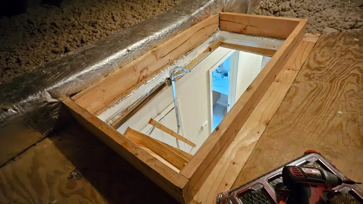 How to Install an Attic Hatch in Connecticut