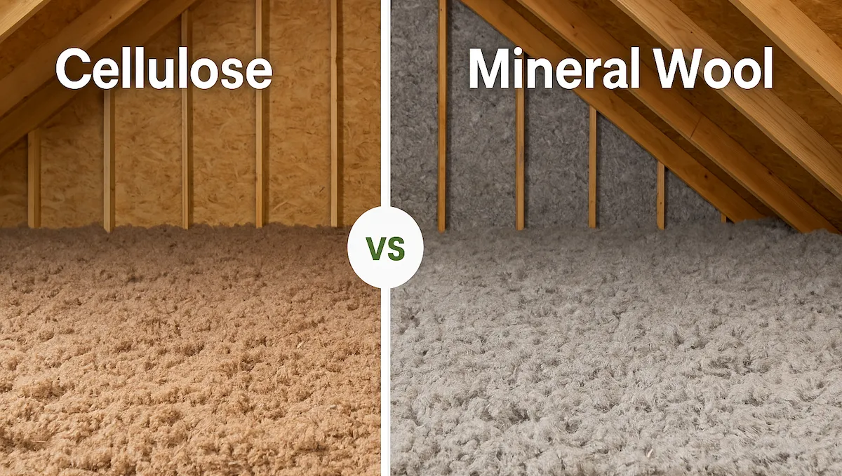 Blown-In Mineral Wool vs Cellulose: The Honest Guide for Connecticut Homes