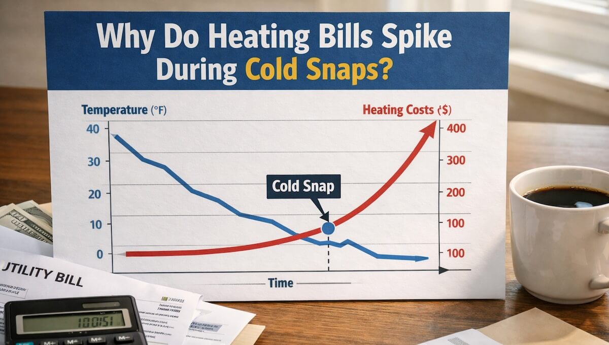 Why Heating Bills Increase When Temperatures Drop