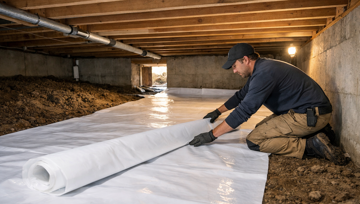 Can You Use Blown-In Insulation in a Crawl Space?