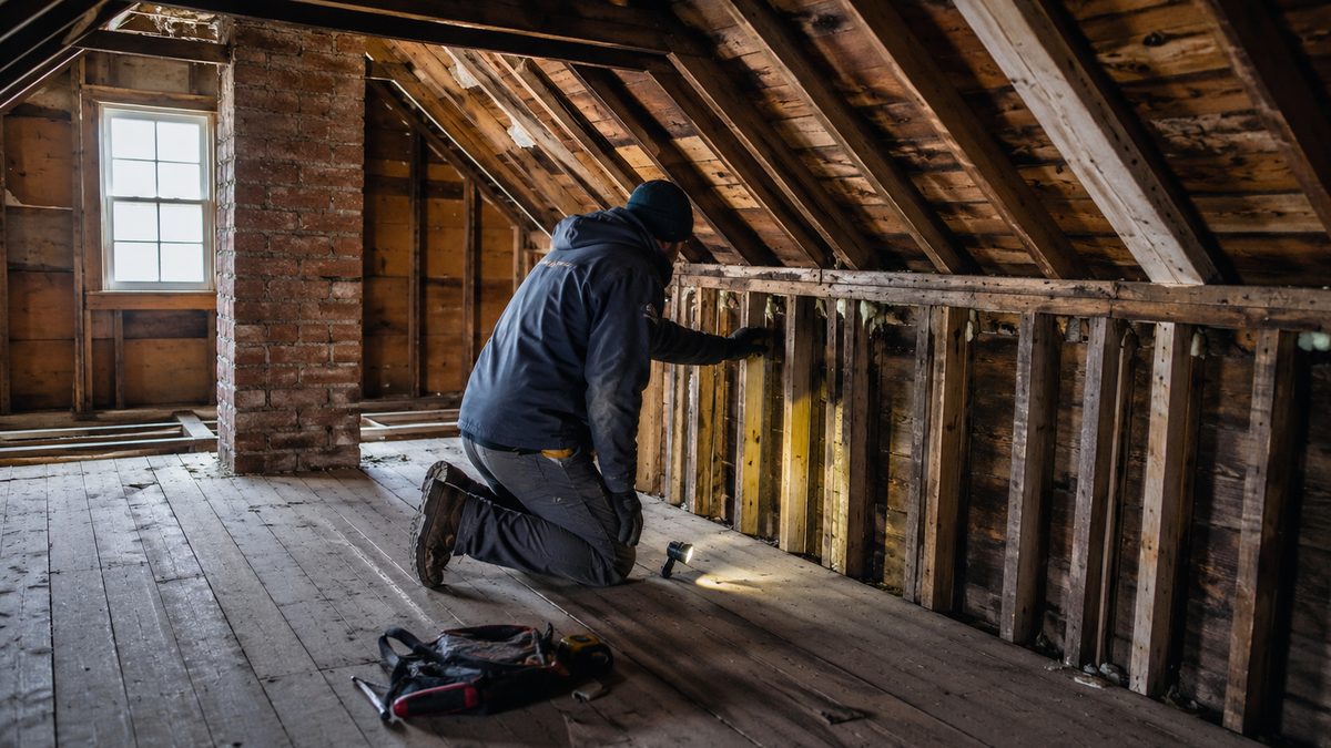 Insulating Old Wooden Houses in Cold Climates