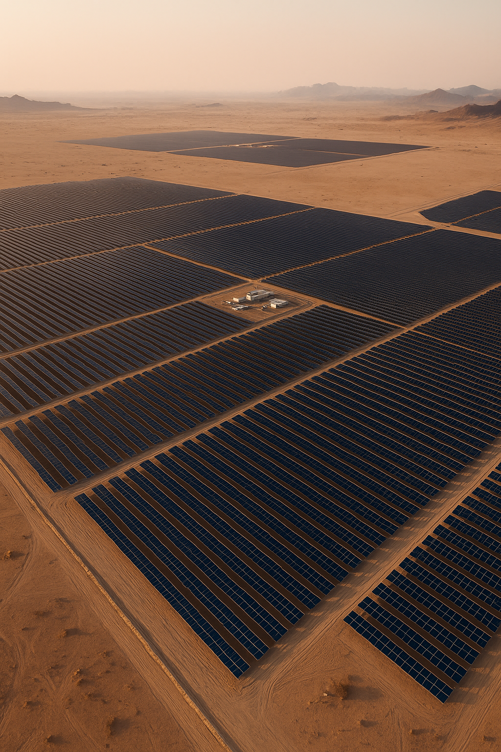 Global Energy Giants Illuminate Saudi Arabia with a 1.4 GW Solar Leap