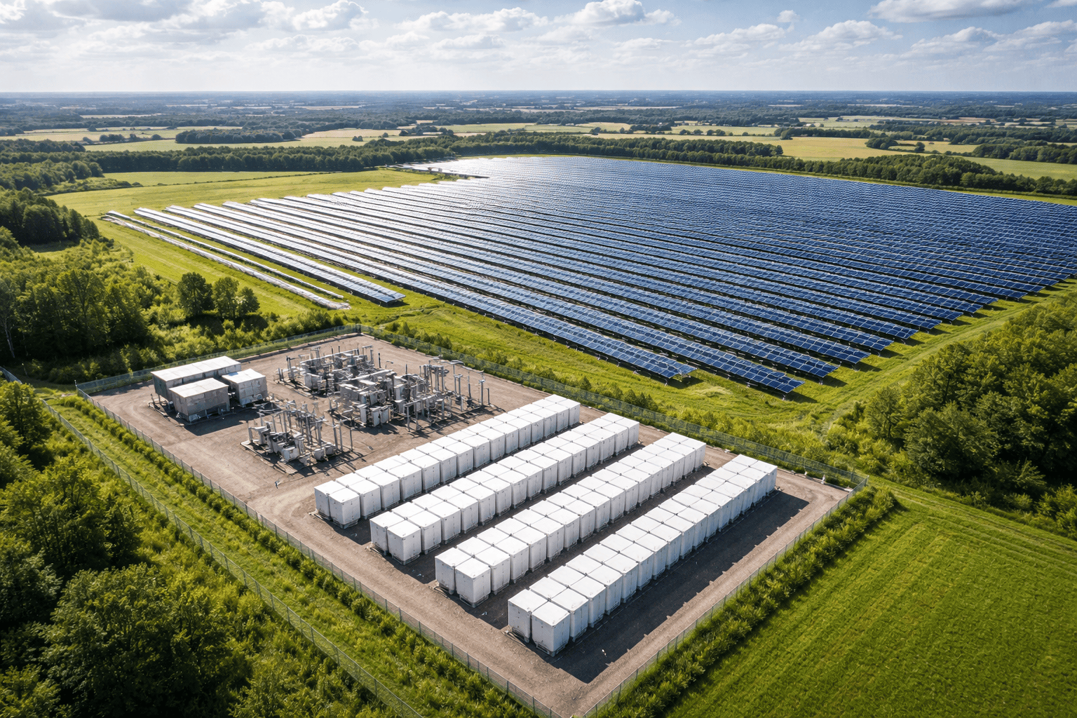 European Energy Secures $76.77M to Refinance Operational Solar + BESS in Denmark