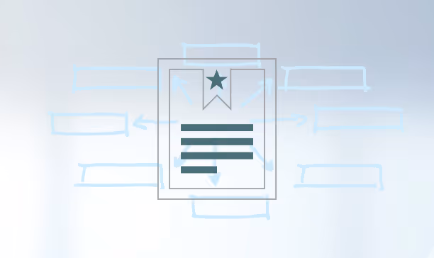 Page with unreadable text