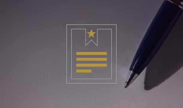 Document with gavel