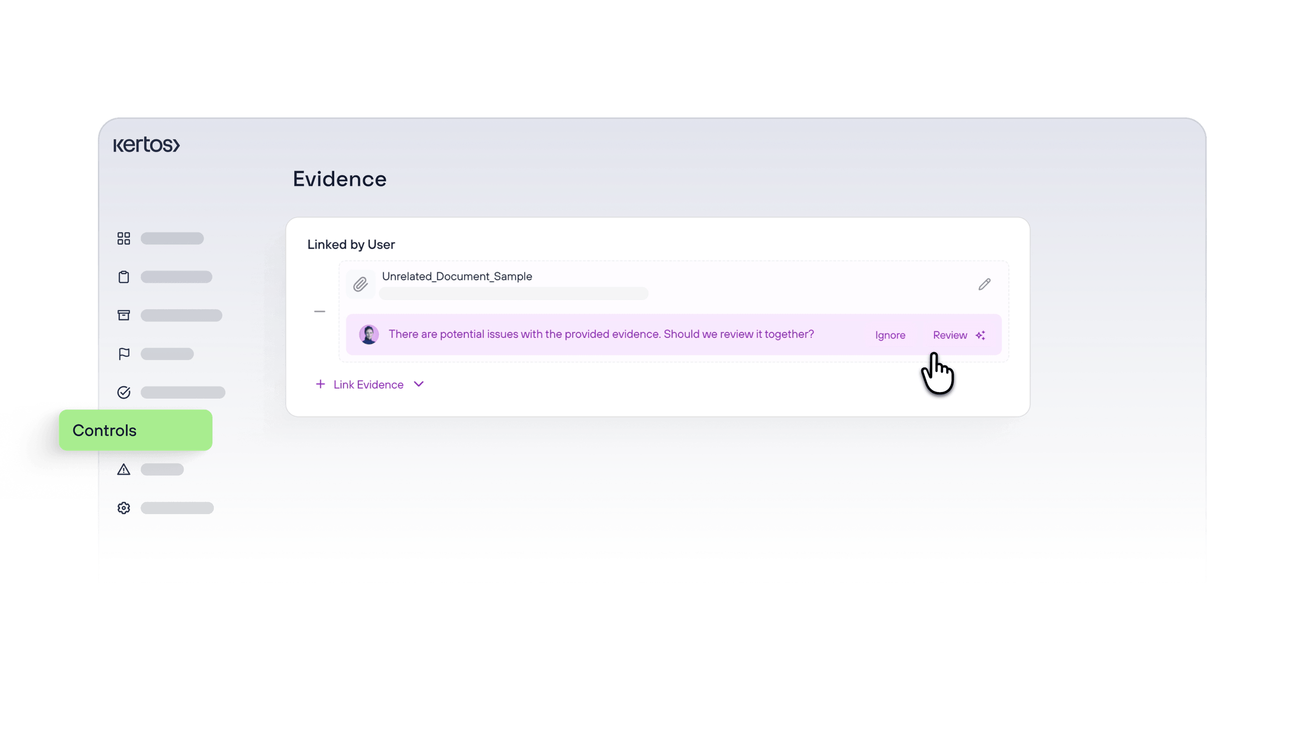 KAIA Evidence Checker: Spot compliance gaps directly at upload | Kertos