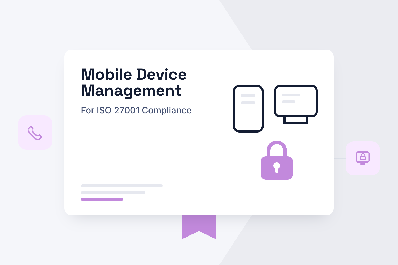 Mobile device management for ISO 27001 compliance