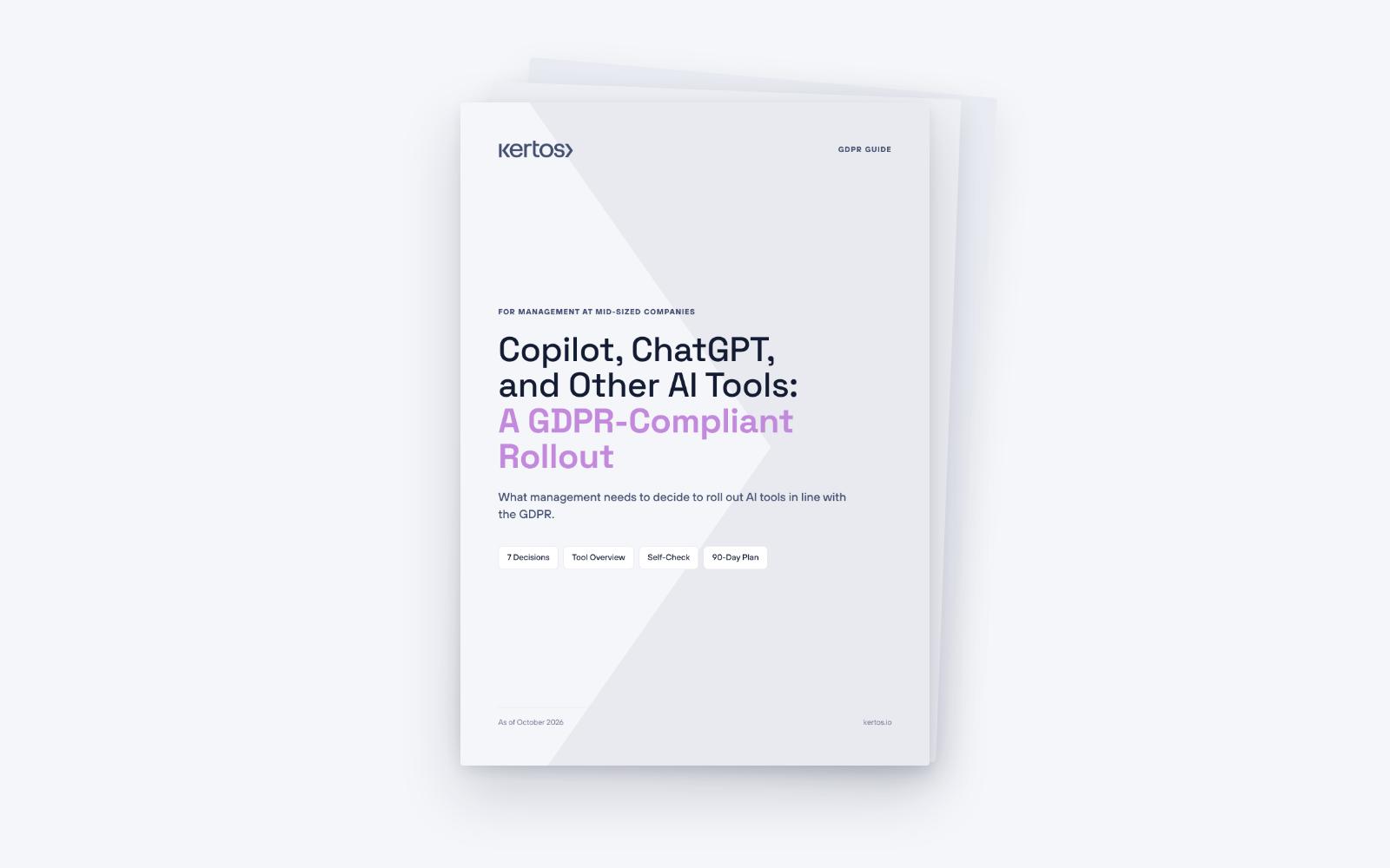 Copilot, ChatGPT, and Other AI Tools: A GDPR-Compliant Rollout